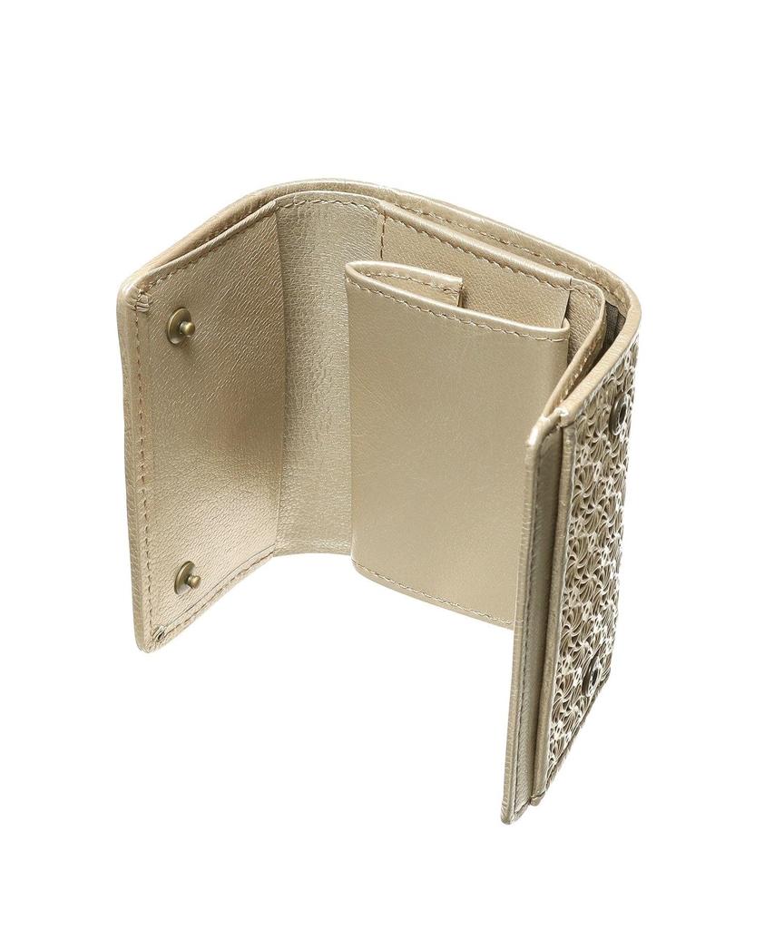 Hiroko Hayashi GIRASOLE Tri-fold Wallet 70941968 Women's Black (119) 00 (FREE)