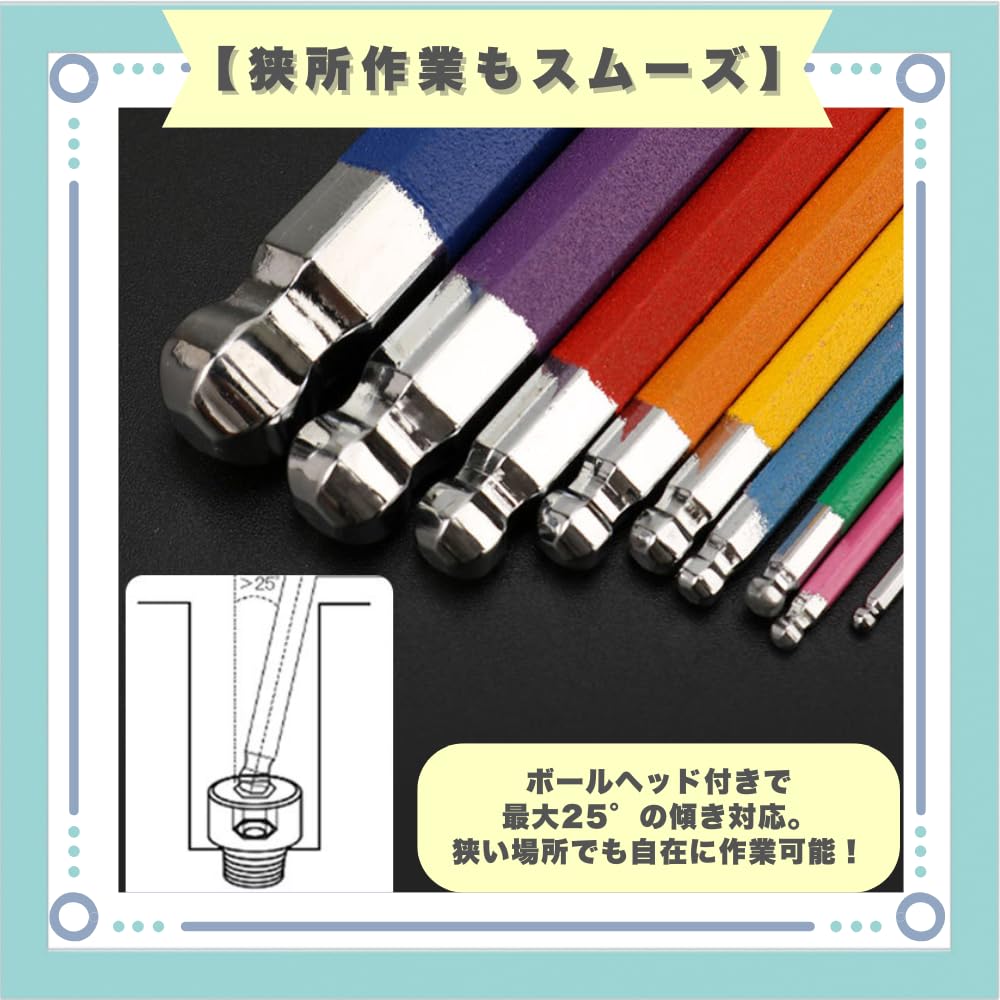 Ideastore Hex Star Torx Torx Hex Wrench Tool Set Wrench, Wrench, Driver, Wrench, (Star Shape)