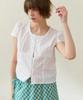 WIOE Deborah Lace Blouse_White