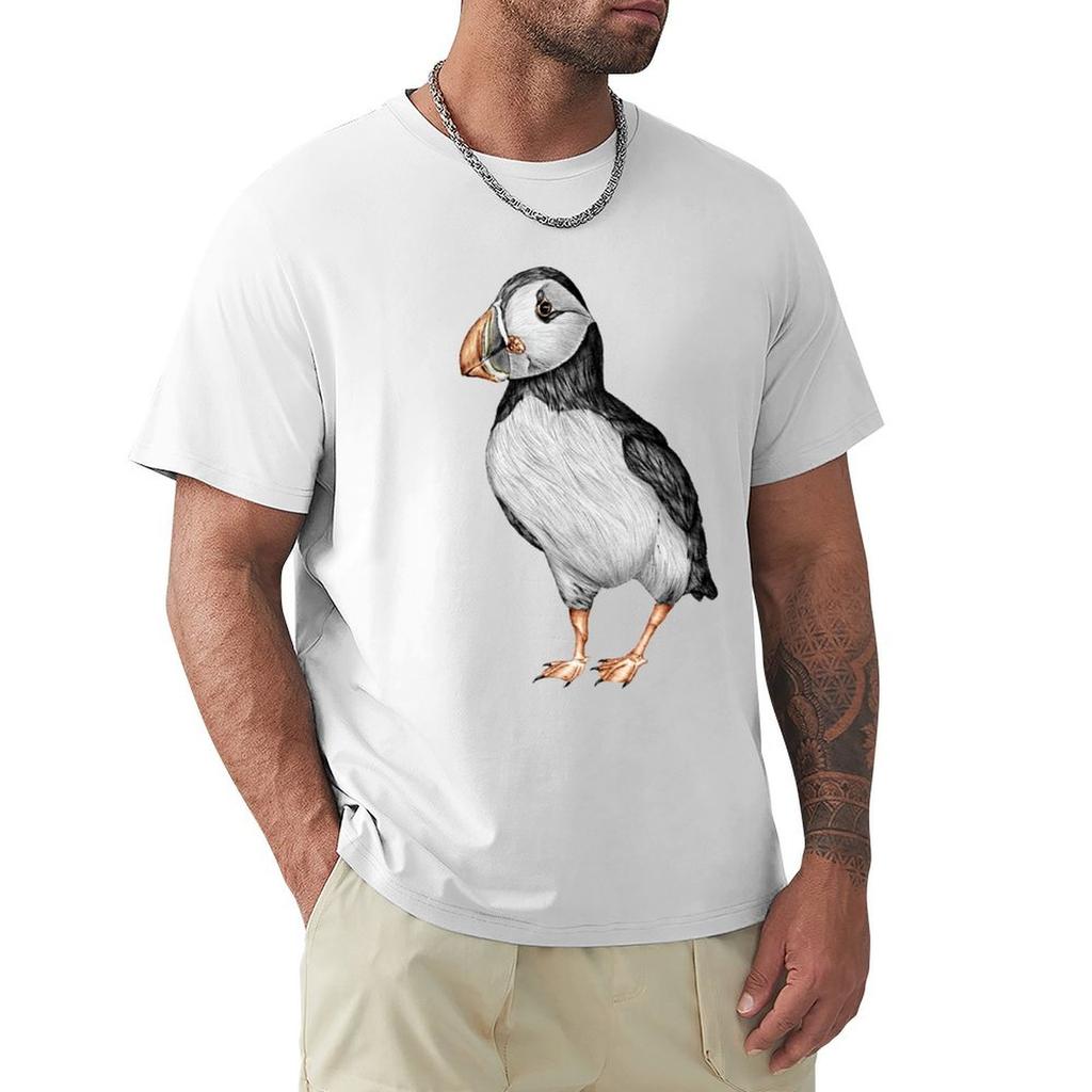 Little Puffin Tshirt Funny T Shirts Cotton Tshirt