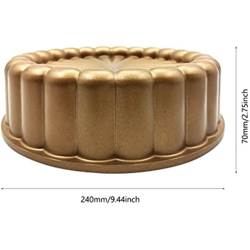 Charlotte Cake Mold Aluminium Kitchen Accessories Decoration Round Christmas Valentine’s Wedding Family 3D Cake Pan