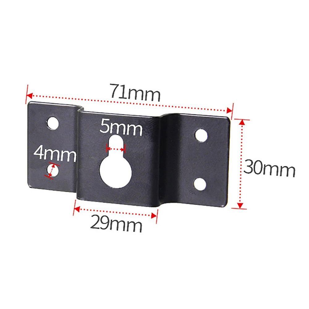 2Pcs Wall Mount Speaker Bracket Metal Universal Rear Hook Hanger Plate Connector Ceiling Stand Clamp
