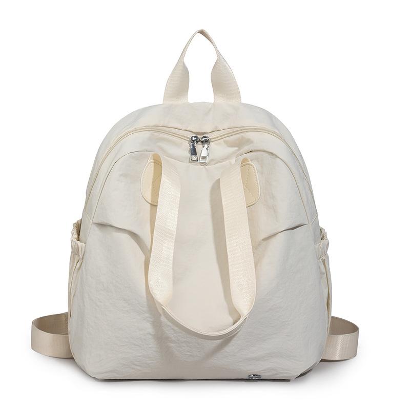 Nylon Backpack Women's Large Capacity Lightweight Schoolbag Student Travel Backpack