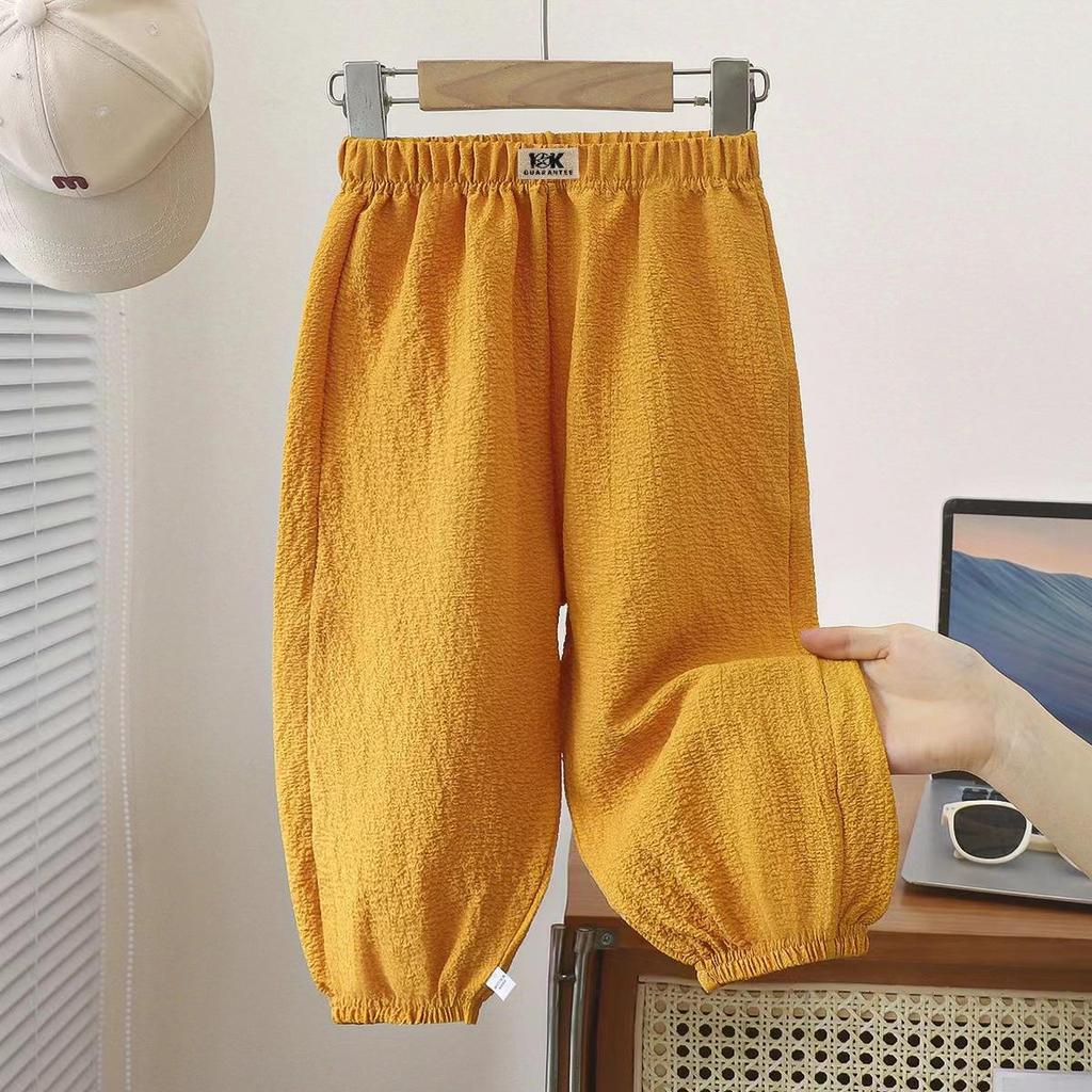 Pantaloni Harem Leggeri a Prova di Zanzare per Bambini – Pantaloni Comodi Estivi alla Moda per Bambini Piccoli e Neonati