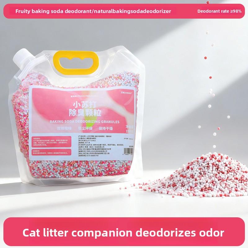 Double Deodorizing and Dehumidification Baking Soda Cat Litter Deodorizing Particles