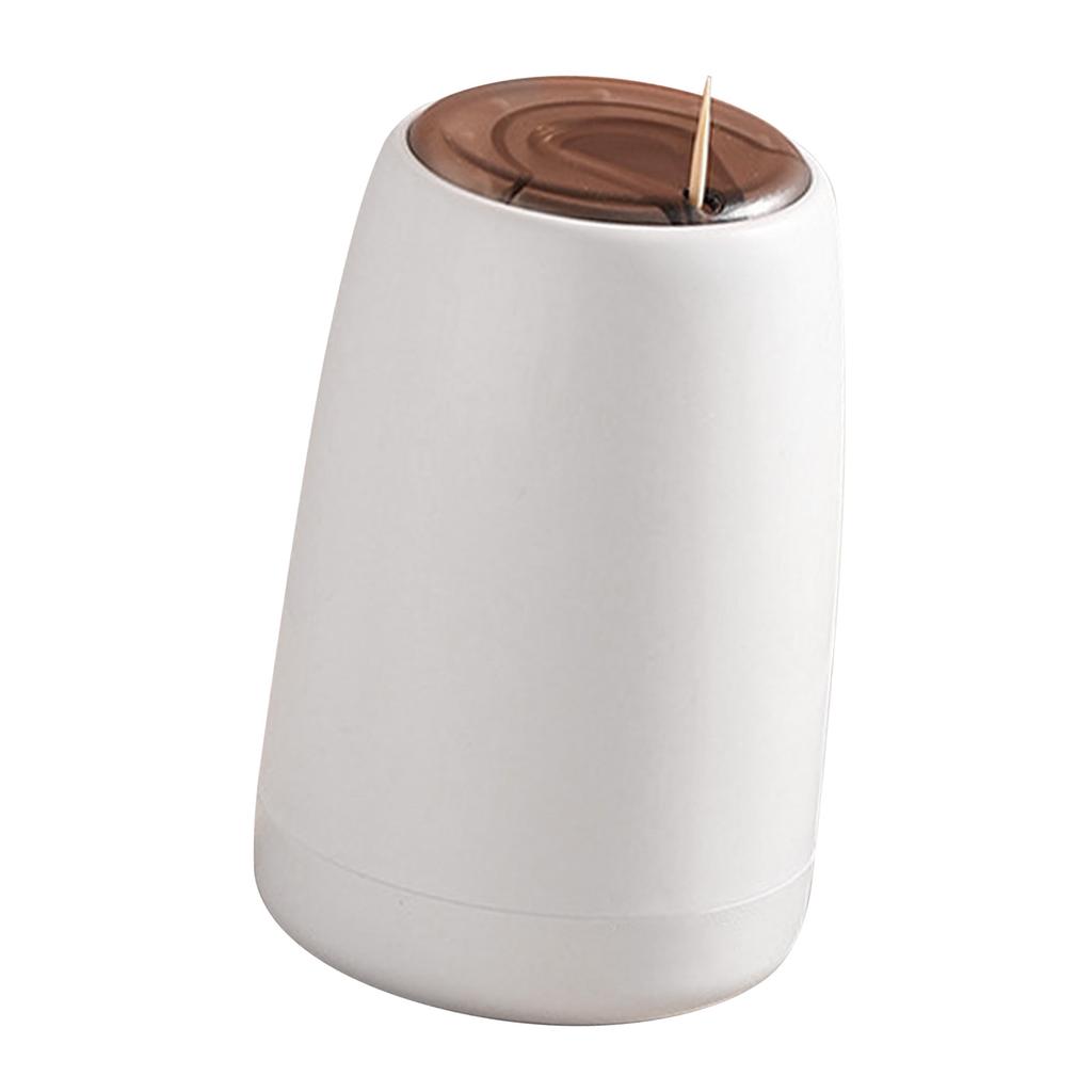 Automatic Toothpick Dispenser Popping Up Toothpick Holder Dispenser Storage Container for Home Kitchen Restaurant
