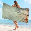 F-Frida K-Kahlo Arte Microfibra Asciugamano da Spiaggia Assorbente Asciugatura Rapida Morbido Yoga Nuoto Resort Arrampicata su Montagna Asciugamano