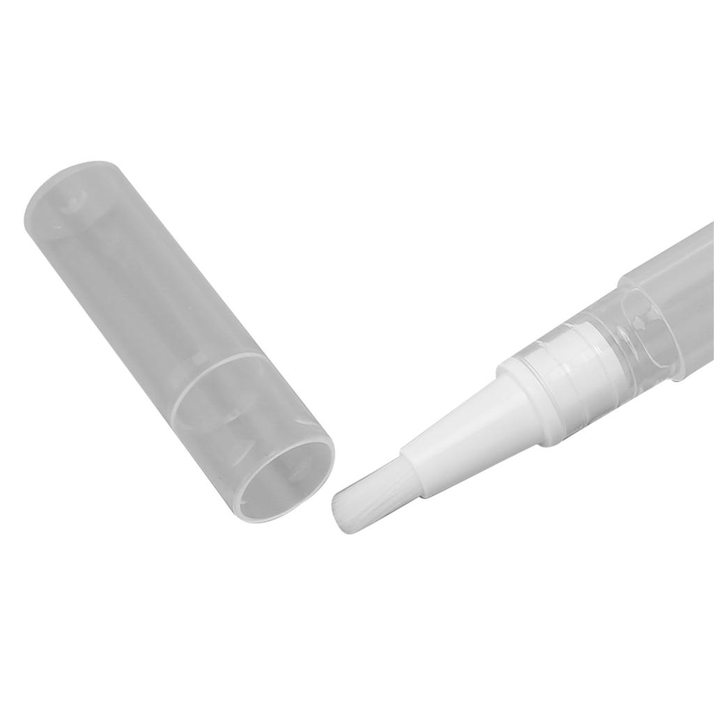 4.5ml Empty Nail Oil Pen Brush Transparent Fillable Nail Oil Treatment Oil Pen Cosmetic Lip Gloss Container