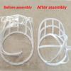 Durable Mesh Cap Laundry Bag With Anti Deformation Design And Smooth Zipper For Washing Machine Cleaning Baseball Caps