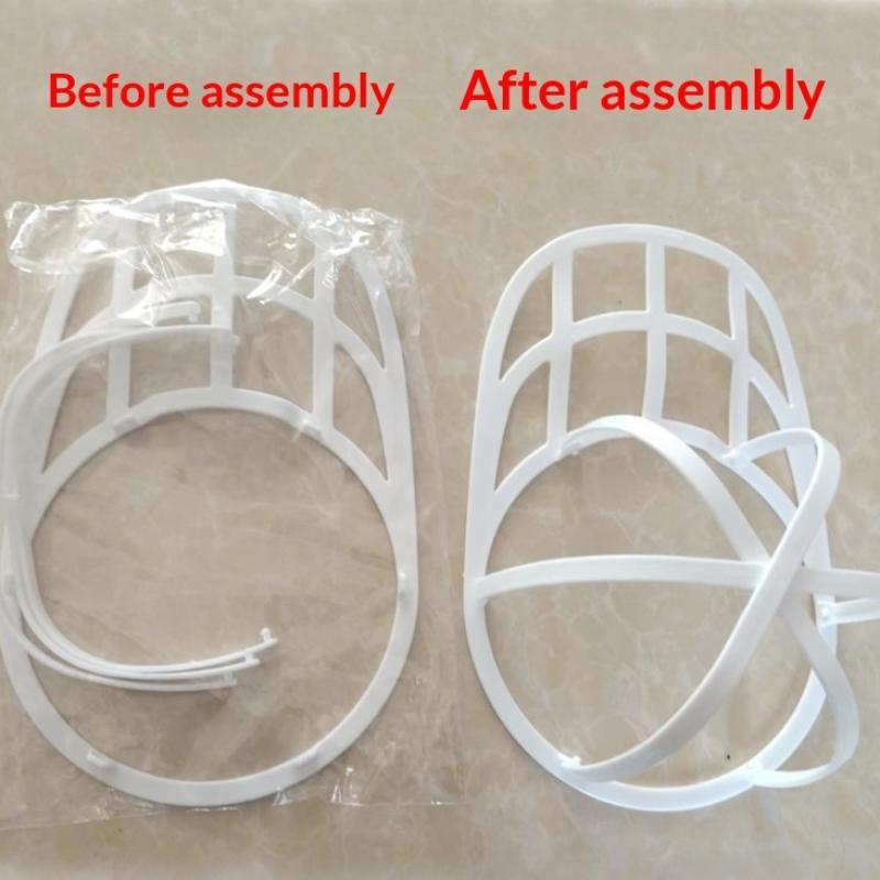 Durable Mesh Cap Laundry Bag With Anti Deformation Design And Smooth Zipper For Washing Machine Cleaning Baseball Caps