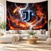 Juventus FC Wall Tapestry, Soft Fabric Wall Hanging, Decorative Backdrop For Bedroom Home Wall Art