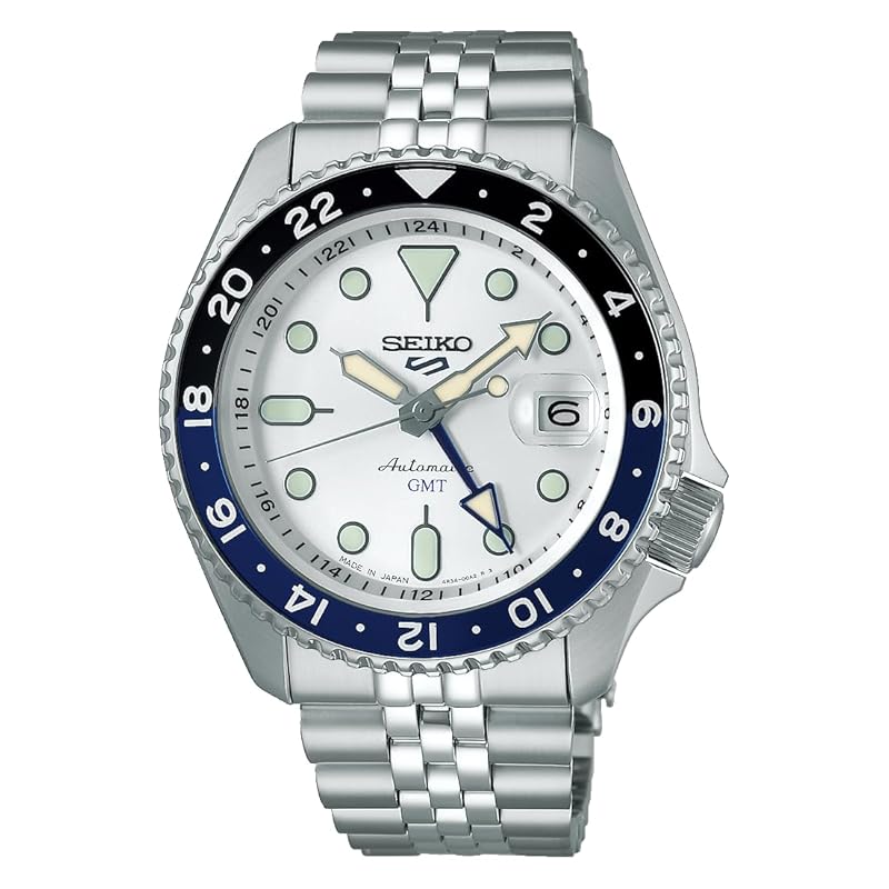 

[Seiko Watch] watch five sports SKX Sports Style GMT SBSC017 men s silver