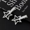 2Pcs Hollow Metal Star Pentagram Hair Clip For Women Vintage Punk Sweet Cool Aesthetic Hairpin Hair Accessories