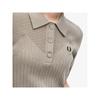 Fred Perry [headquarters Genuine] Fred Perry [womens] Pointel Detail Wool Knit Shirt  U54  Afpf2417112 U54 qzgAfpf2417112 U54