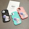 Big Wave Edge Miękki silikonowy materiał Macaron Etui na telefon Odporne na wstrząsy Ochronna gumowa obudowa do OPPO Reno Realme Infinix Tecno