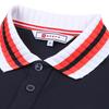 Onoff Men S ShorT Sleeve Collar PoinT T ShirT Of9002ga Navy