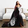 Dandadan Anime Blanket Cover Coral Fleece Plush Okarun Super Warm Throw Blanket for Bedding Couch Bedspread