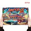Metal Wall Art Sign Home Decor Vintage Metal Tin Sign for Living Room Office Bar Garage Man Cave