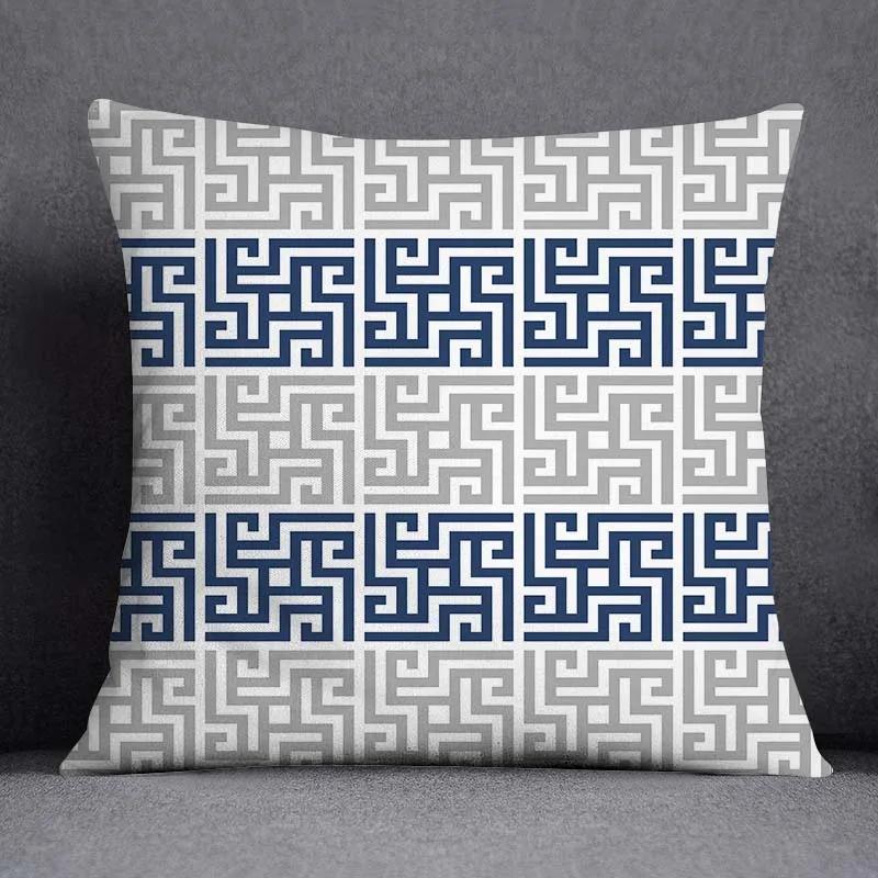 Retro Butterfly Home Decoration Pillowcase Square Office Cushion Cover