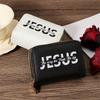 Credit Card Storage Bag Fashionable, Minimalist, Trendy Letter Printing,Credit Coin Wallet, Fashionable Double-Layer Zipper Purse