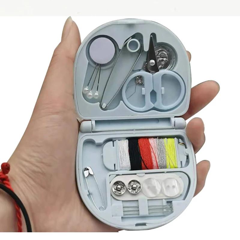 Mini sewing kit, portable and convenient for home use and business trips, small needle thread bag sewing tool combination set