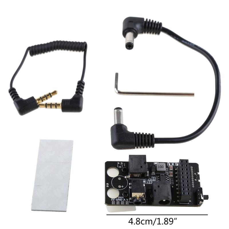 5.8G RX PORT 3.0 for FPV Goggles External 5.8G Receiver Module 2s-4s Standard for FATSHARK Receiver Port Support DVR