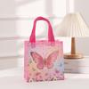 StoBag Waterproof Butterfly & Kite Pattern Portable Tote Bag, Non-Woven Shopping Bag for Kids' Play, Parties, Birthdays, Meeting