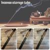 1 st Palisanderfodral Rökelseförvaringslåda Sandelträ Linjerökelse Joss-pinnar Buddha Trä Rökelsehållare