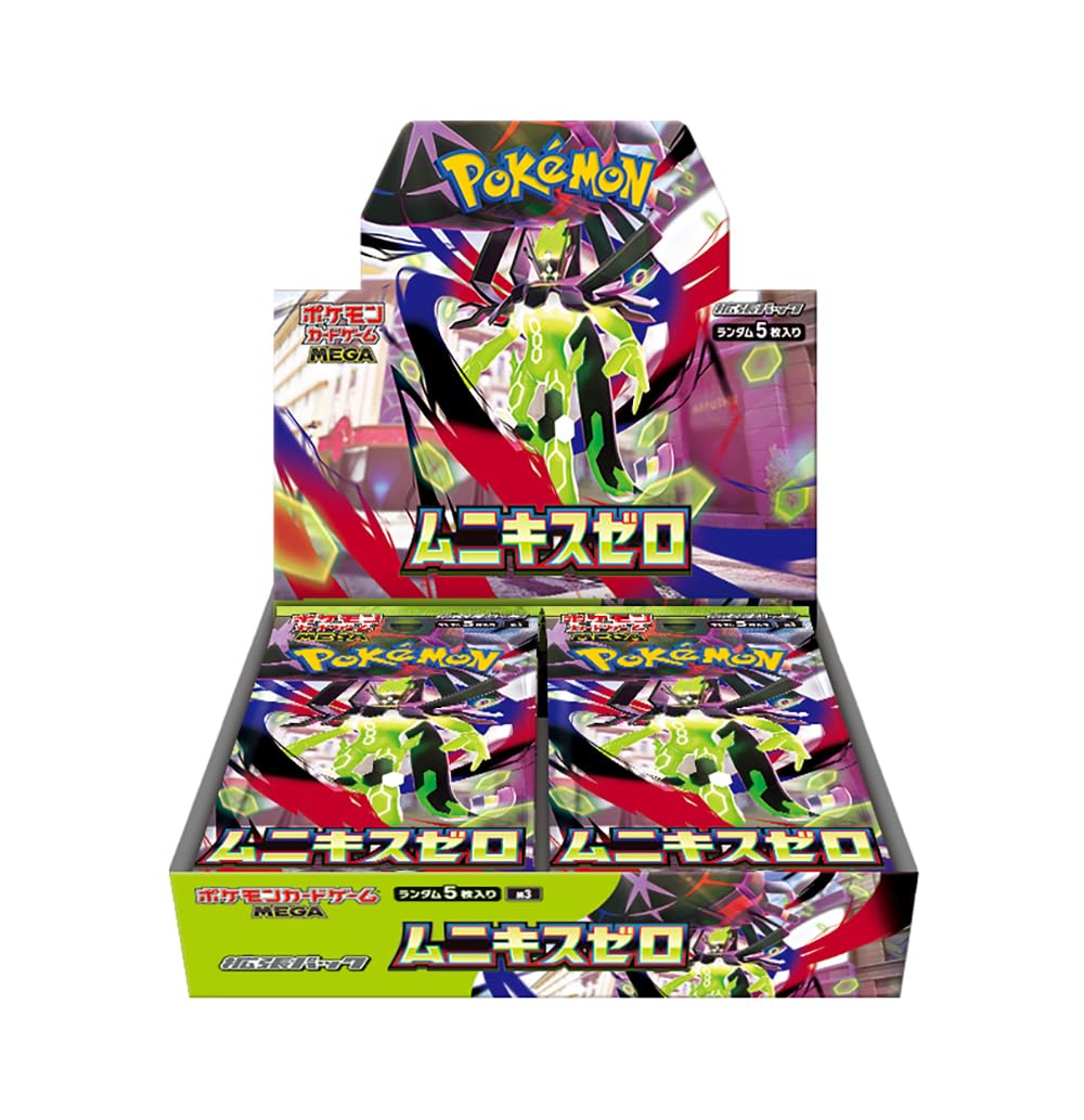 Колода Pokémon Card Game MEGA Expansion Pack Munikis Zero Box