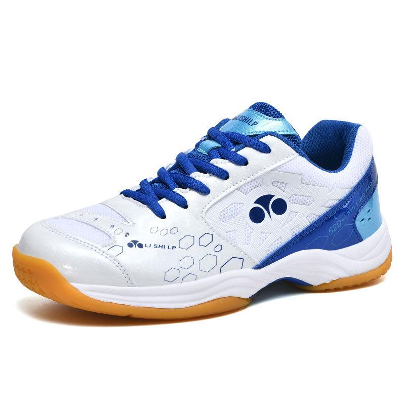Badminton shoes, tennis shoes for men and women, anti-skid training, professional sports shoes, light, breathable, non-slip, shock-absorbing table te