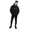 DC Comics Mens The Joker Text Logo Hoodie