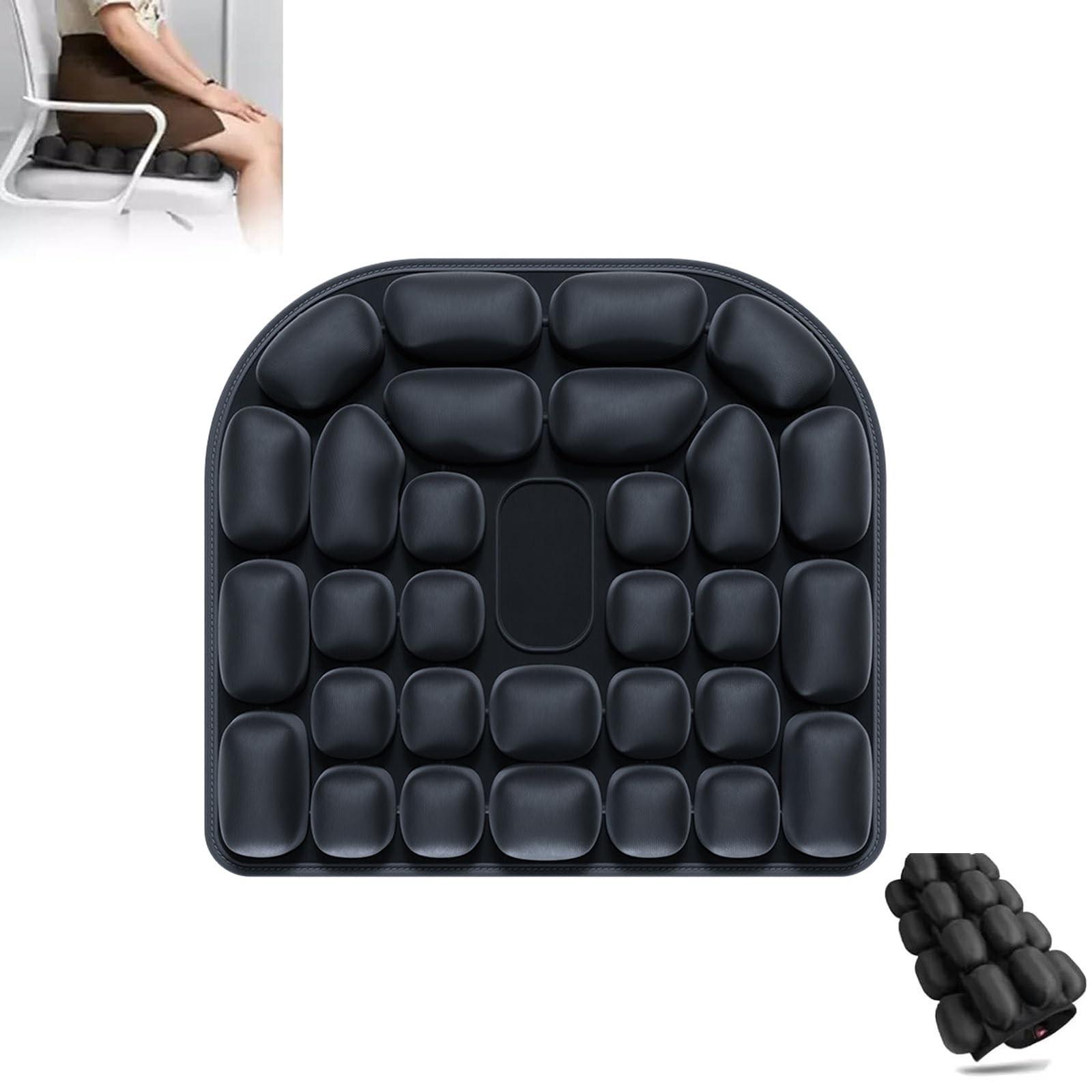 

Надувна подушка для сидіння в літаку Sondur Travel Cushion 3D Cell для подорожей, подушок для сидіння в літаку, портативна подушка One Size