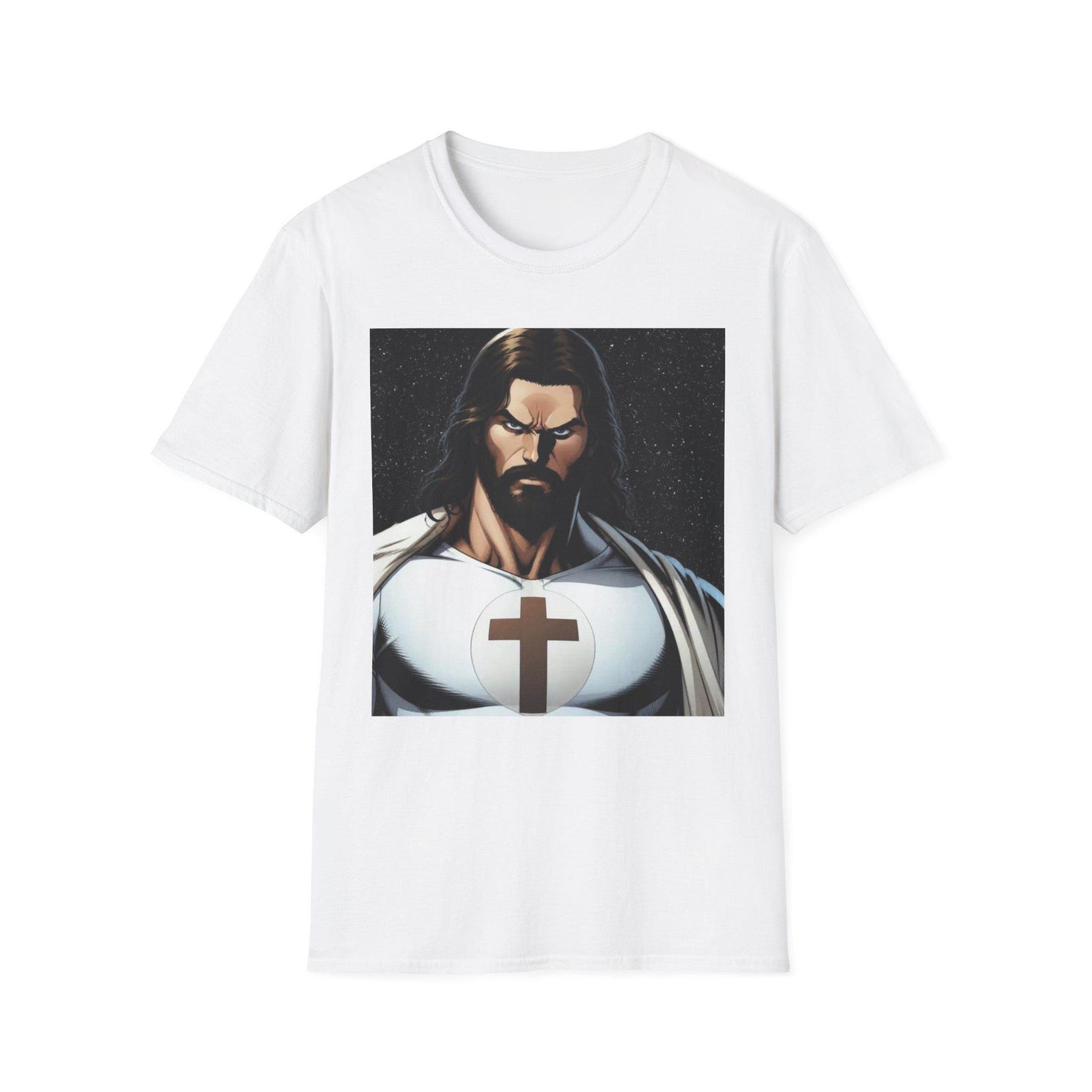 invincible clothing, invincible , thragg grand regent , jesus as a in invincible character tshirt, Christian clothing , graphic tshirts S