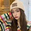 Wool Hat Women's Winter Korean Version of Versatile Face Small Landlord Hat Trendy Handsome Ins Cold-proof Knitted Hat Men