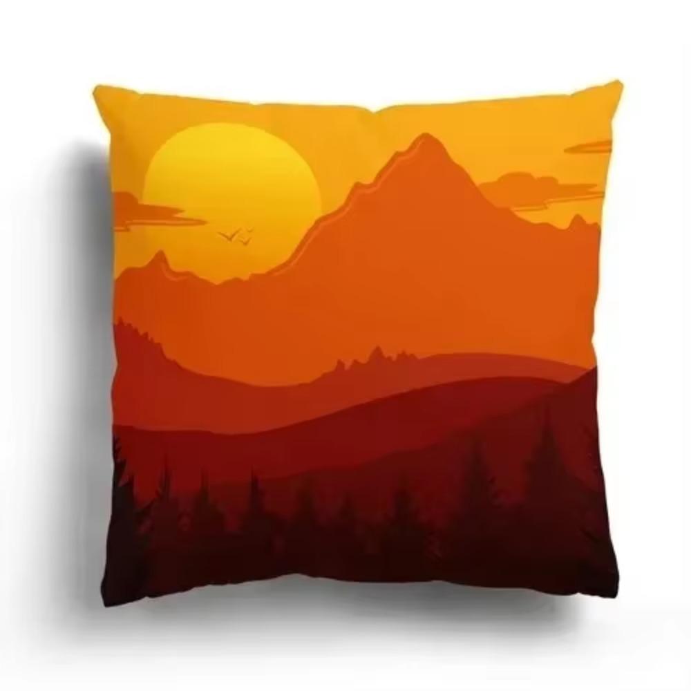 Home Room Decoration Office Seat Living Room Sofa Cushion Cover X X Peach Skin Pillowcase