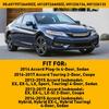 New Hood Hinges Left & Right Side Coupe For 2013 - 2017 Honda Accord Coupe EXV