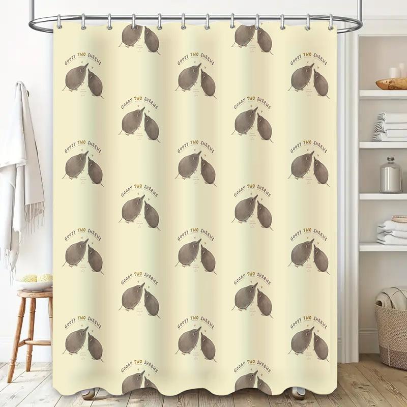 Vintage Floral Shower Curtain Waterproof Farmhouse Bathroom Decor Set Nature Botanical Scenic Fabric Backdrop
