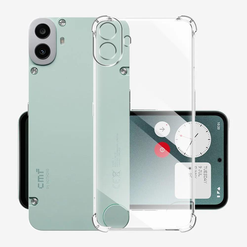 Case For Nothing CMF Phone 1 Case Clear Silicone Soft Phone Fundas For Nothing CMF Phone 1 Transparent Shockproof Protect Cover