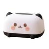 Cartoon Tissue Box Cover Plush Paper Napkin Holder Organizer PP Bread Modeling for Home Living Room Table