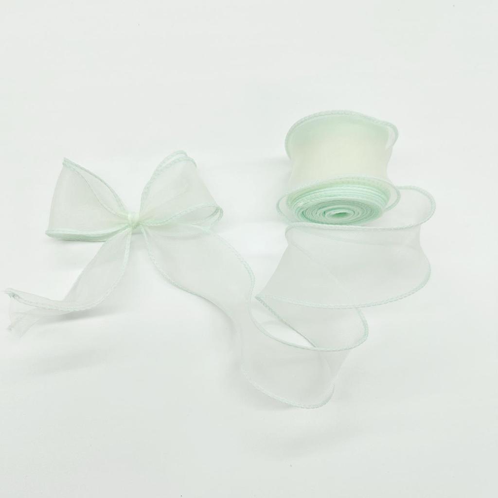 Silk Fishtail Gauze Handmade Hair Accessories Bow Ribbon for DIY & Gift Packaging