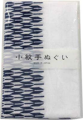 Miyamoto Made In Tenugui Hand Komon Japanese Izumi 33 X 90 Feather 34939 Towel, Miyamoto, Japan, (Japanese Towel), (small Pattern), Design, Koubai,