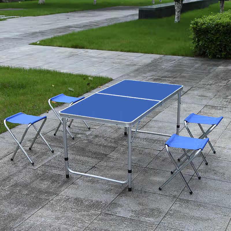 Moshen Portable Aluminum Folding Camping Table & Chairs