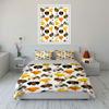 Cartoon Dog Pattern Home Decor Soft Comfortable Duvet Cover Bedding Set Included 1*Duvet Cover & 2*Pillowcases, Gift