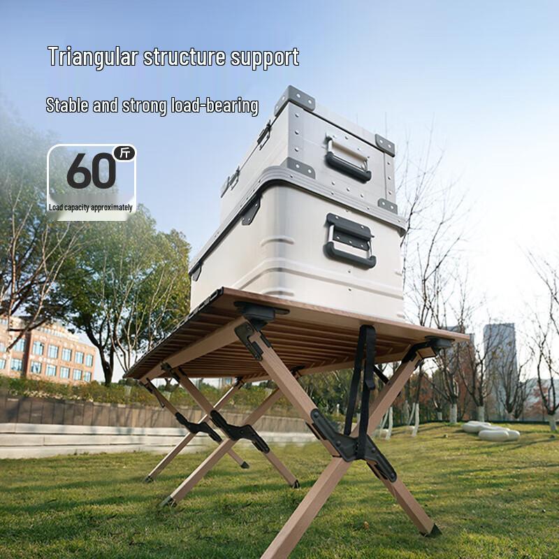 Li Shen Foldable Aluminum Camping Table