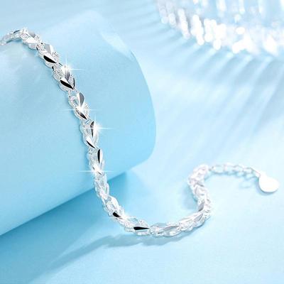 925 Sterling Sliver Bracelet Charm Bracelets for Women Handmade Jewelry Pulseras Mujer Bracelet Femme Trendy Armband