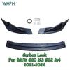 Front Bumper Lip Splitter Diffuser Spoiler Bumper Guard Protector Accessories For BMW M3 G80 M4 G82 2021-2024 Spoiler Body Kits
