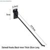 Universal Pegboard Hooks for Wall Display, Multiple Sizes