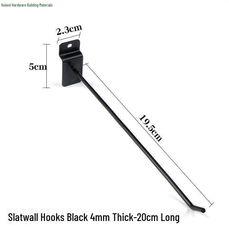 Universal Pegboard Hooks for Wall Display, Multiple Sizes