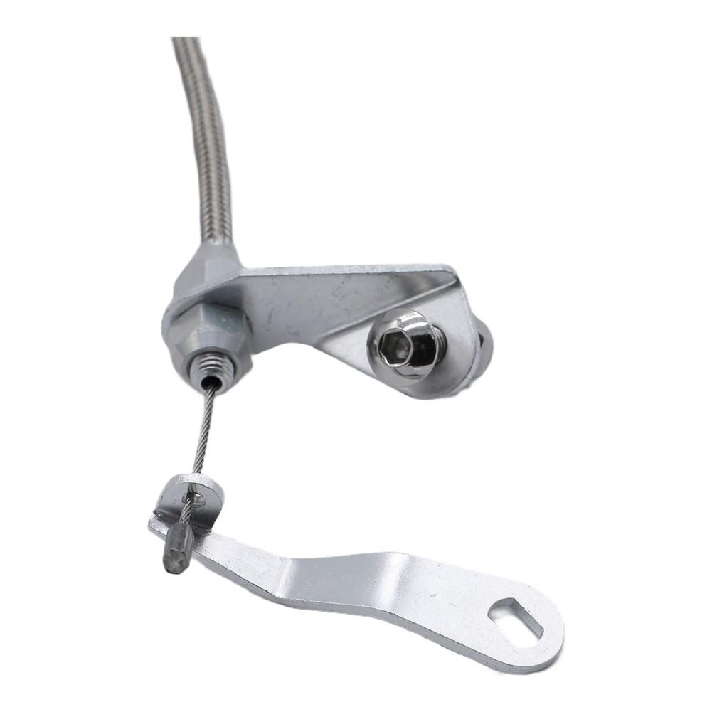 For Ford C6 For Ford C-6 Transmission Kickdown Cable Stainless Steel Precision Engineered High-strength Construction