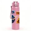 1PC Galaxy Number 67 Space Art Print 750ml Color Plastic Sports Water Bottle Leakproof Flip Straw Lid Suitable for Sports Office Home Use